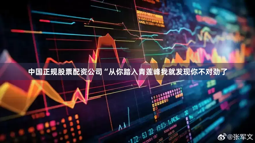中国正规股票配资公司“从你踏入青莲峰我就发现你不对劲了