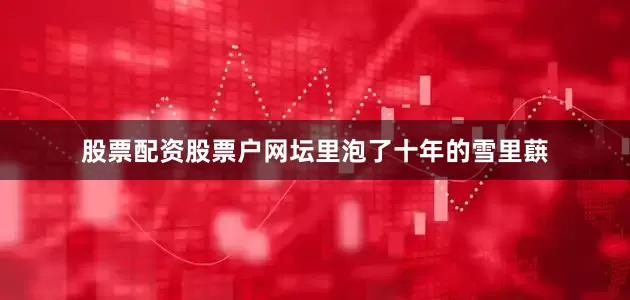 股票配资股票户网坛里泡了十年的雪里蕻